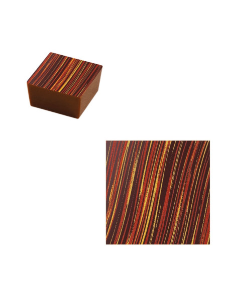 H. SERIGRAFIA DB5RUB ROJO RUBI MET. 1c. Bl (5u)Serigrafía Metalizada