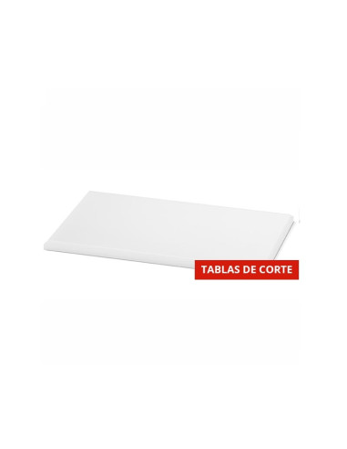TABLA DE CORTE 16 x25 x h 2 cm HD PE500 BLANCATablas de Corte