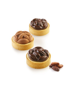 KIT TARTE RING COCOA D70 -61x20 molde+6 rings