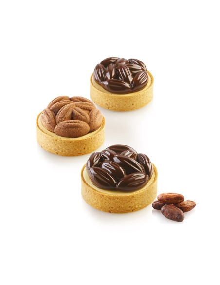 KIT TARTE RING COCOA D70 -61x20 molde+6 ringsTarte Ring