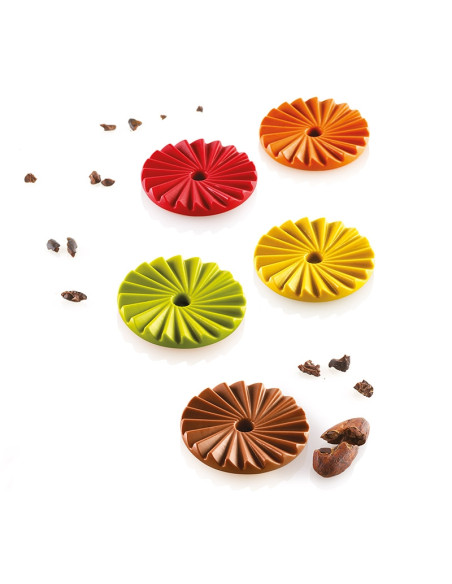 MOLDE PLISSÉ 7 D45 x 6.4 mm 15c 7mlSilicona Mini-Micro