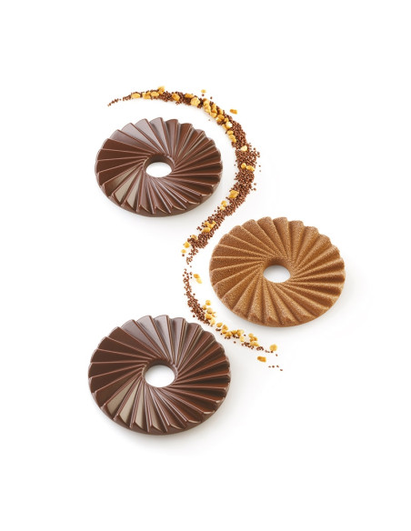 MOLDE PLISSÉ 23 D. 75 x h7.7mm 6c 23mlSilicona Mini-Micro