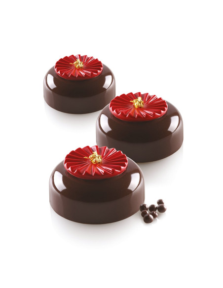 MOLDE PLISSÉ 7 D45 x 6.4 mm 15c 7mlSilicona Mini-Micro