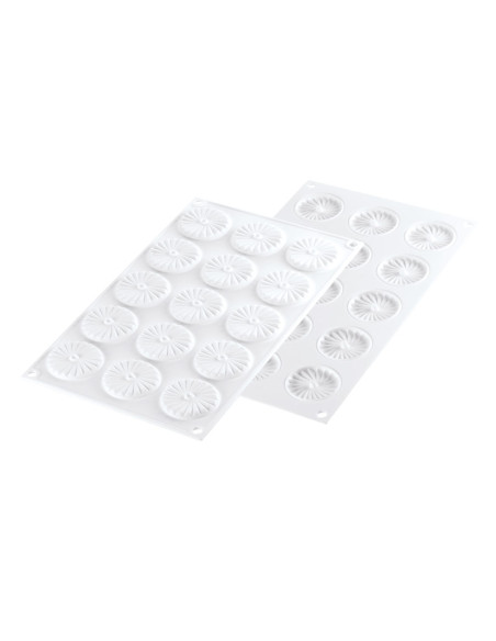 MOLDE PLISSÉ 7 D45 x 6.4 mm 15c 7mlSilicona Mini-Micro