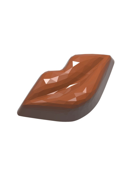 MOLDE CW1937 LABIOS FACETAS 42x21.5x15mm 21cChocolate World