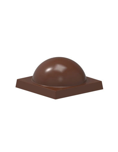MOLDE CW1941 QUADROSPHERE 29.5x29.5x15mmChocolate World