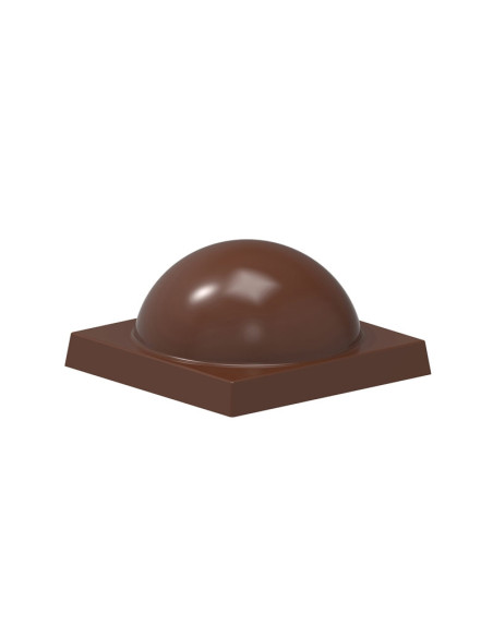 MOLDE CW1941 QUADROSPHERE 29.5x29.5x15mmChocolate World