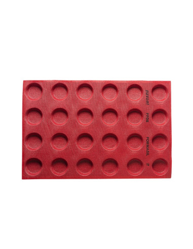 TAPETE FF08 FORMASIL 24 TART.REDONDAS D.65/55x20mmMicroperforados