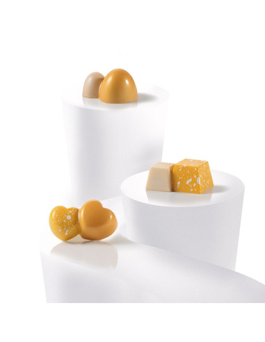 MOLDE POLICARBONATO MA4012 DOUBLE HEARTSVarios MOLDE POLICARBONATO MA4012 DOUBLE HEARTSVarios
