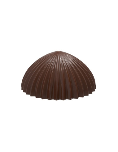 MOLDE CW1952 MEDIA ESFERA PLISADA D.30.5 x 16 mmChocolate World