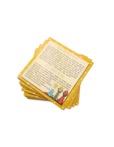TARJETAS REYES PAPEL (Castellano/Catalán) (100u)Reyes