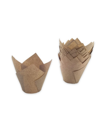 MOLDE 160/50 COCOA TULICUP (200 UDS.)Moldes Compostables