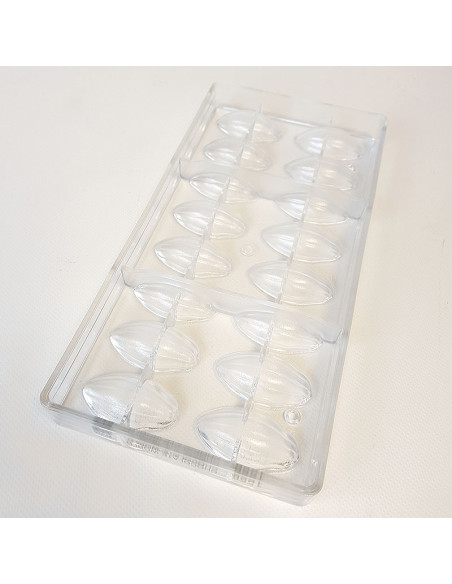 MOLDE CW1558 HABA CACAO 50X24X12mm 16p 275x135mmChocolate World