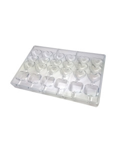 MOLDE PIRULETAS LOVE CF1103 90x35x12mmPiruletas 2