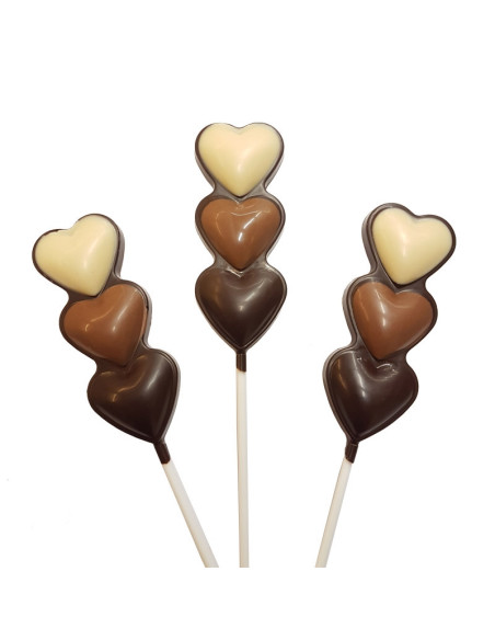 MOLDE PIRULETAS LOVE CF1103 90x35x12mmPiruletas