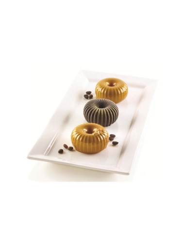 MOLDE MINI RAGGIO D67x33 mm 6c - 85mlSilikomart Monoporciones