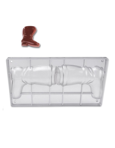 MOLDE POLICARBONATO BOTA 140 x 94mm 2x1cModa
