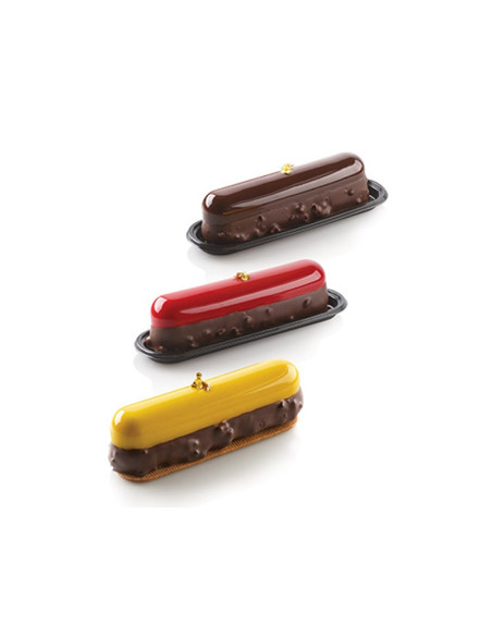 MOLDE ECLAIR 120 135x28xh37mm 8cSilikomart Monoporciones