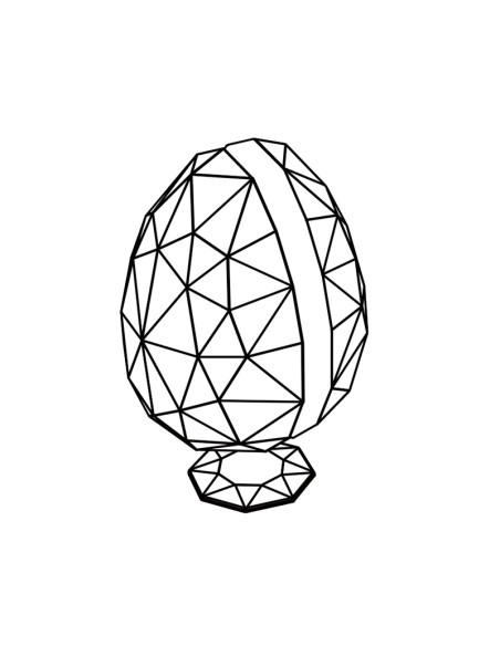 MOLDE HUEVO PVC 20U3D07 DIAMOND PK(2u)Diseño