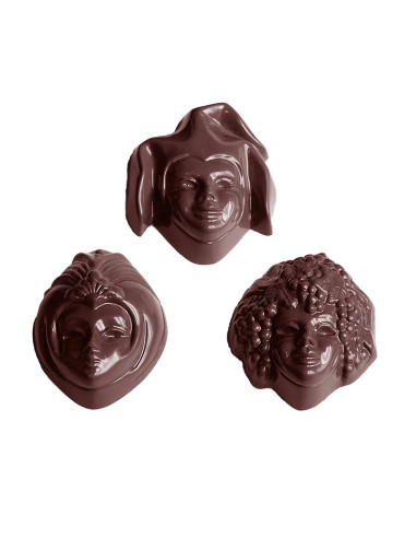 MOLDE CW1502 CARETA CARNAVAL 39x35x13mm 21cVarios