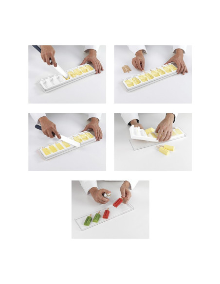 MOLDE STECCO FLEX GEL05M MINI CHIC (2pz)Stecco Flex