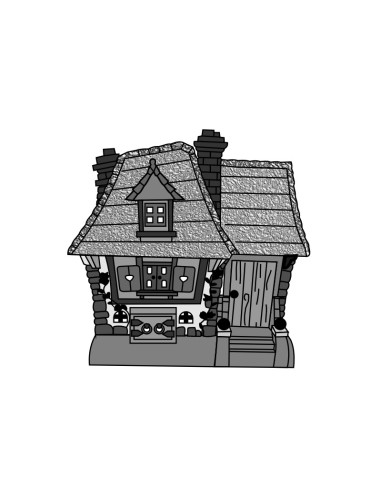 M.OLDE PVC AR2261CASA MINI BOSQUE 2 115x60x120mm