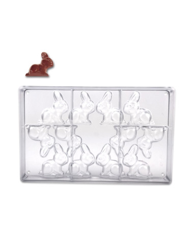 MOLDE CONEJO 59x50x14mmFiguras Pascua