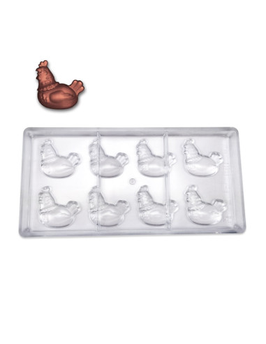 M. GALLINA 16344 49,6x50x6mm PC 175x275Figuras Pascua