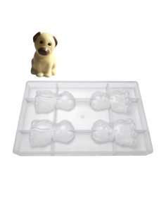 MOLDE PERRITO 88 x 56,7 mm 2+2cFiguras Pascua 2