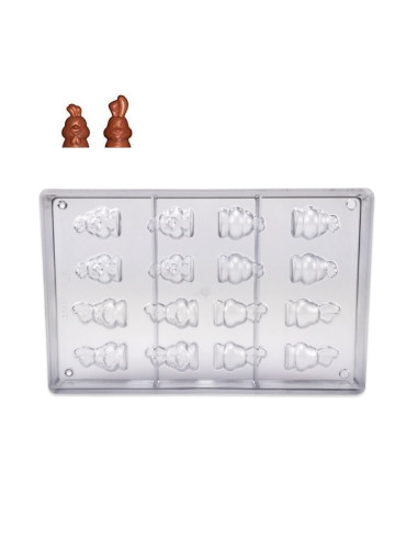 M. CABEZA GALLO CONEJO 8+8 PC 175X275Figuras Pascua