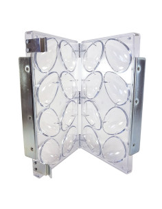 MOLDE HUEVO LISO 100X66mm 8p. - 60/70gMoldes Rotativa 2