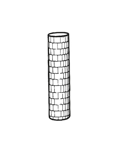M. PVC TORRE REDONDA D40x100mm (1i)Torreones