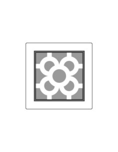 TABLETA PVC AZULEJO VIERTEAGUAS 140x140x20mm (1c)