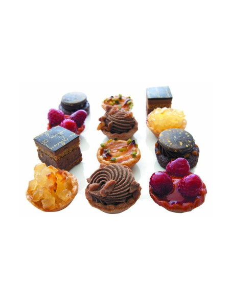 CAJA TARTA BLANCA 16x16x8cm (50 UDS.)Pastelería