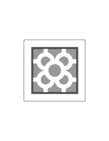 MOLDE PVC AZULEJO VIERTEAGUAS 145x145x20mm