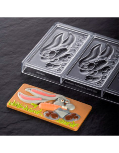 MOLDE PC5048 TABLETA BUNNY 154x72xh13mm 3c 2