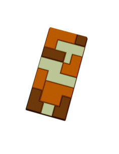 SET 5 MOLDES PVC 81508 TABLETA CHOCO 100g  2