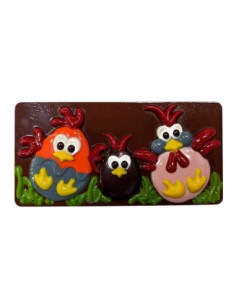 MOLDE PC5049 TABLETA EASTER FRIEND 154x72xh15mm 3c