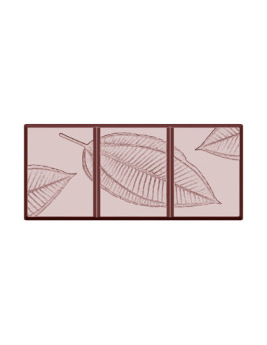 MOLDE CW1612 TABLETA HOJA 132x22x6mm 8c