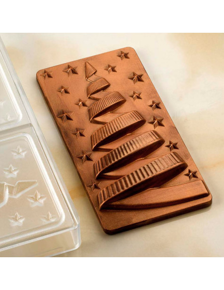 MOLDE PC5059 TABLETA ÁRBOL NAVIDAD 3c 100g