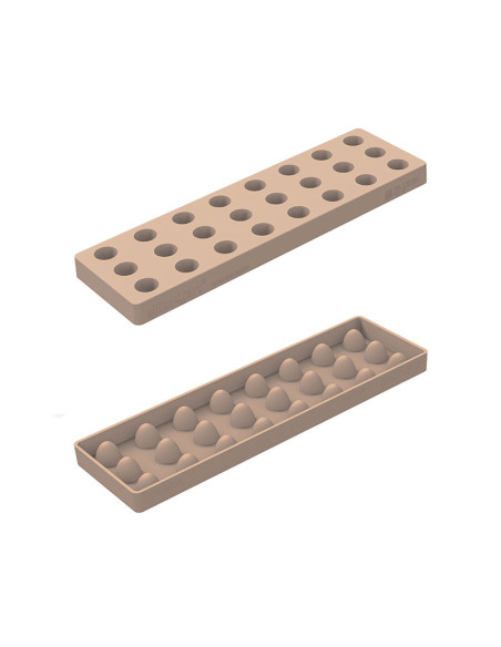 Kit Dome 01 CH030 Molde Tritan+Silicona Silikomart-1