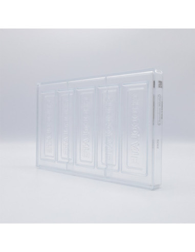 MOLDE CW2429 TABLETA CHOCOLATE 132,5x43x6mm 5c-2