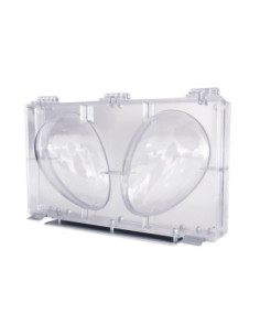 MOLDE HUEVO LISO 176x118mm  2p - 200g ROTATIVA