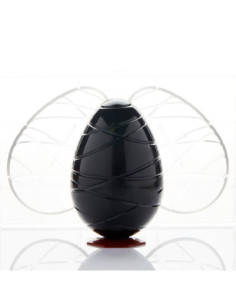 MOLDE HUEVO 1/2 BOND h150xD101mm - 2c - 210g 2