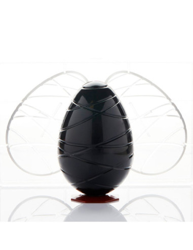 MOLDE HUEVO 1/2 BOND h150xD101mm - 2c - 210g-1