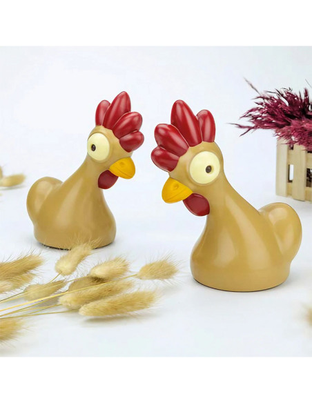 MOLDE DOBLE GALLINA MS HEN 126x81h150 mm 