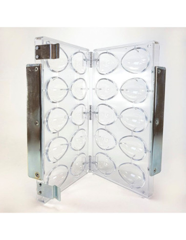 MOLDE HUEVO LISO 80x55mm  10p - 35/40g ROTATIVA-1