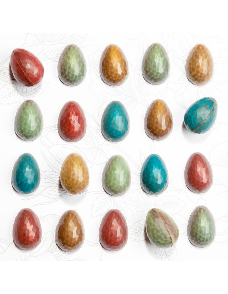 MOLDE CW1891 HUEVO 1/2 FACETAS 33x23x11mm-1