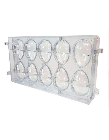 MOLDE 1/2 HUEVO LISO 80x55mm 10p -35/40gr-1