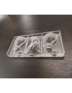 MOLDE DRAGÓN 120x73,5xh40 m 3p 135x275mm